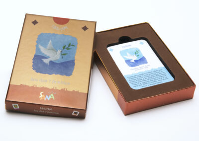 cards case brown printing Seytek