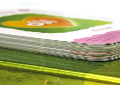 cards light green profile printing seytek